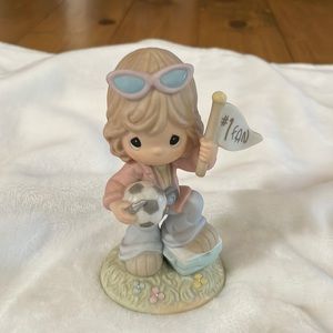 Precious Moments “always on the ball” figurine